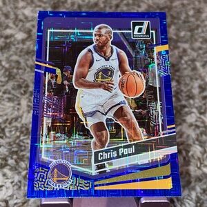 2023-24 CHRIS PAUL Serial 10/49 Donruss Choice Blue Color Match Card #78